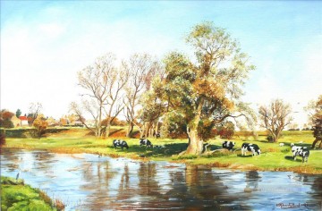 ラドウェルの牛たち Oil Paintings